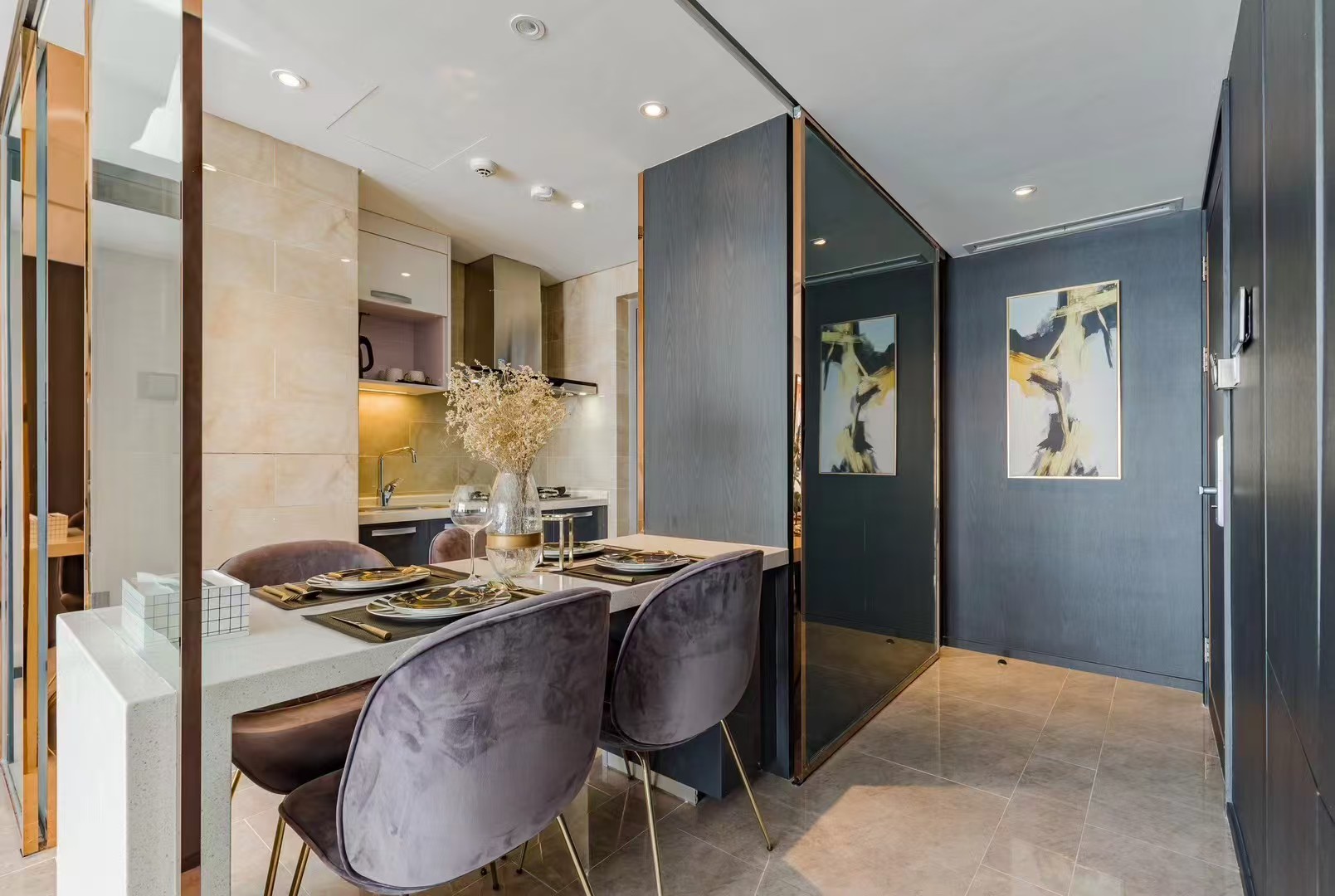 View 2-bedroom apartment in Jinjiang, Chengdu | T&F Suites Deluxe Two Bedroom Suite - 85 sqm (East Xiaodong Street) — Photo 2 of 6