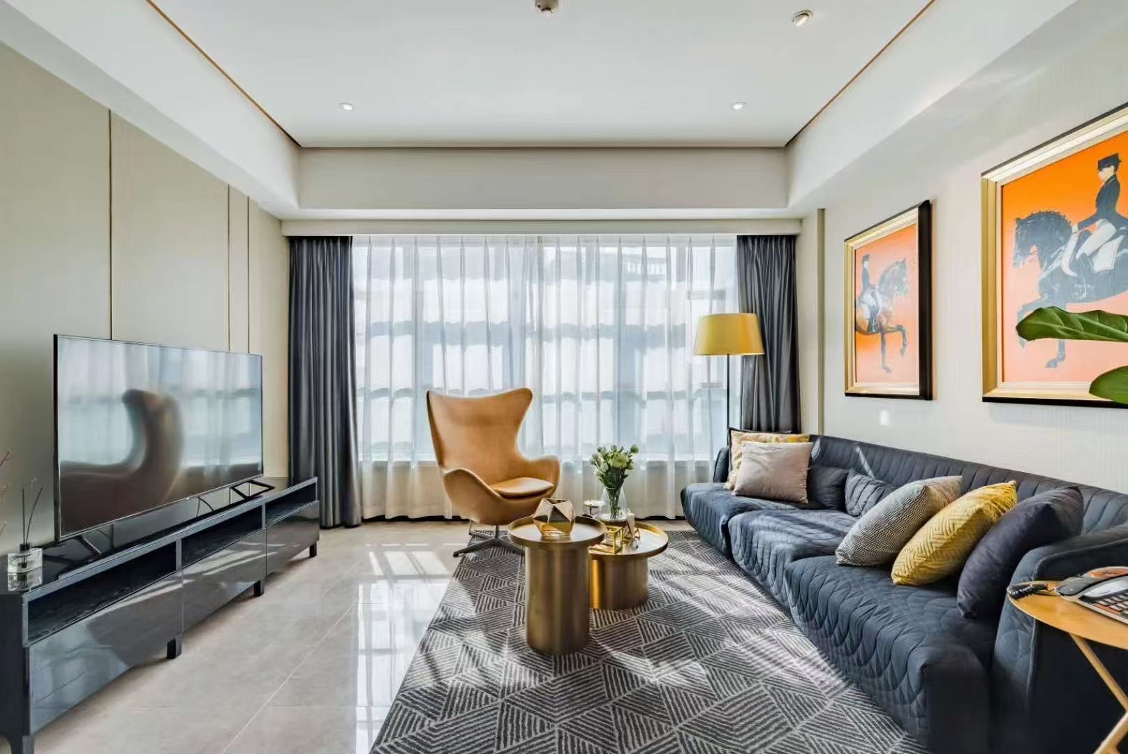View 2-bedroom apartment in Jinjiang, Chengdu | T&F Suites Deluxe Two Bedroom Suite - 85 sqm (Lower East Street) — Photo 4 of 6