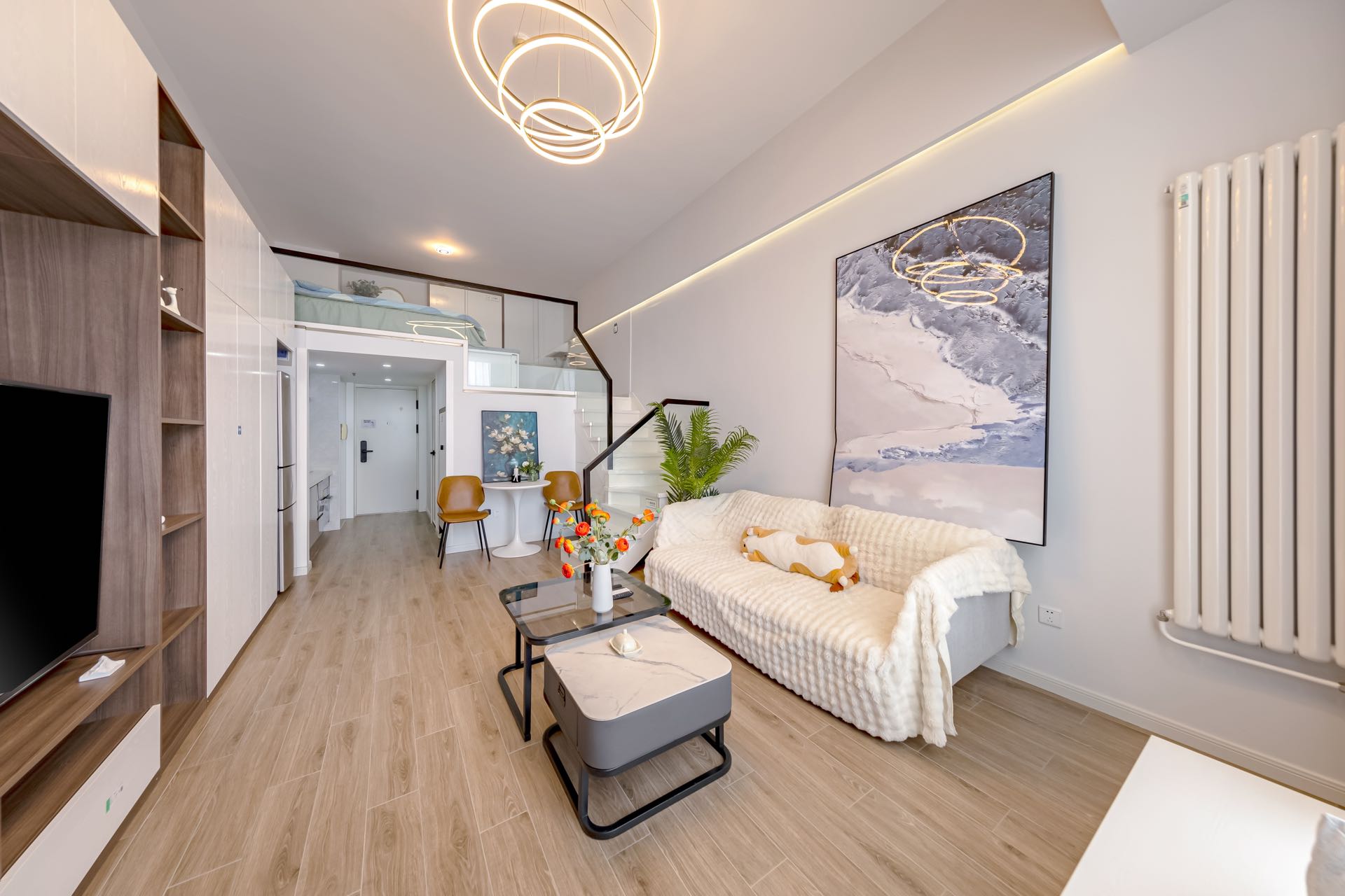 View 1-bedroom apartment in Chaoyang, Beijing | Loft in Chaoyang near Baiziwan — Photo 4 of 10