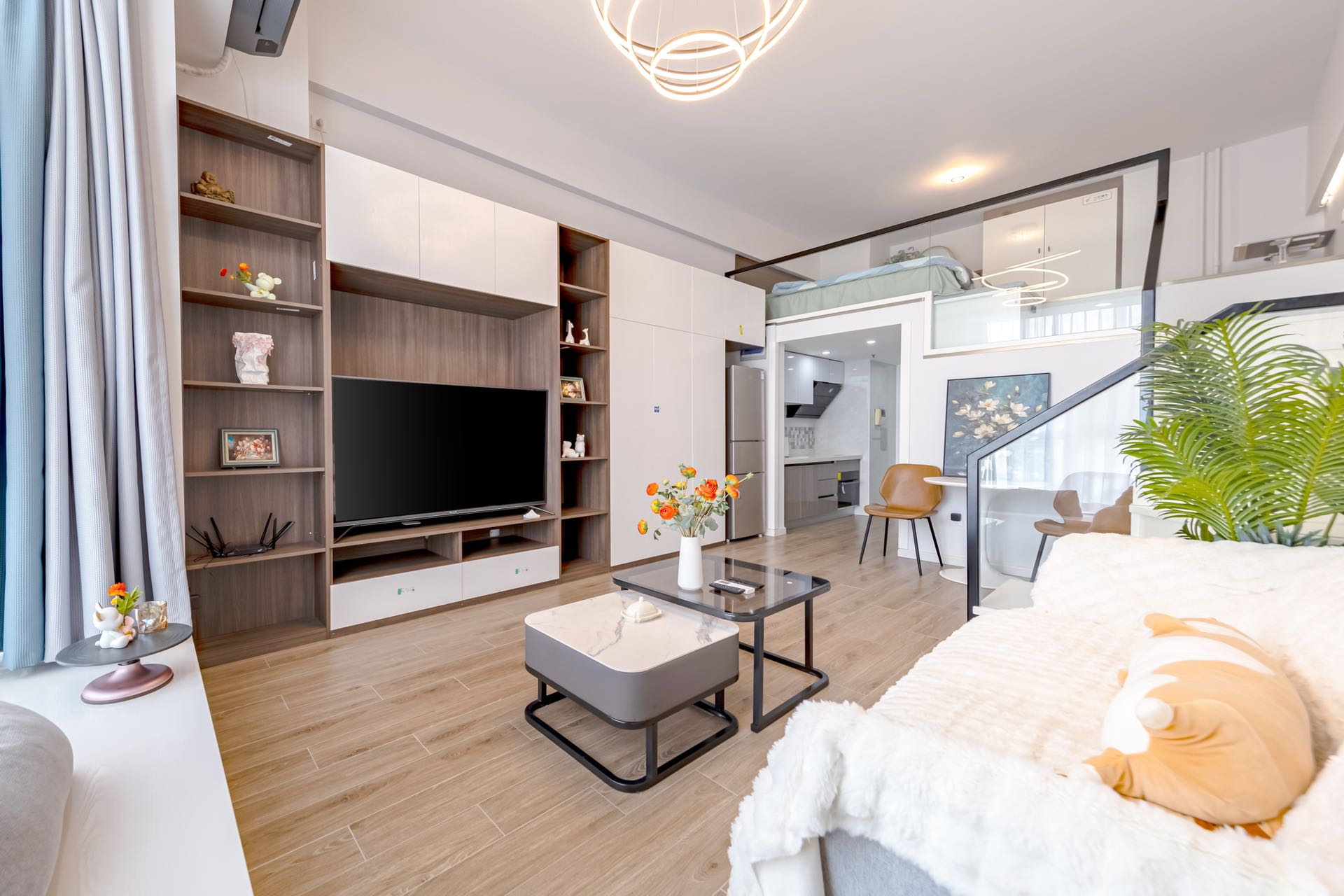 View 1-bedroom apartment in Chaoyang, Beijing | Loft in Chaoyang near Baiziwan — Photo 2 of 10