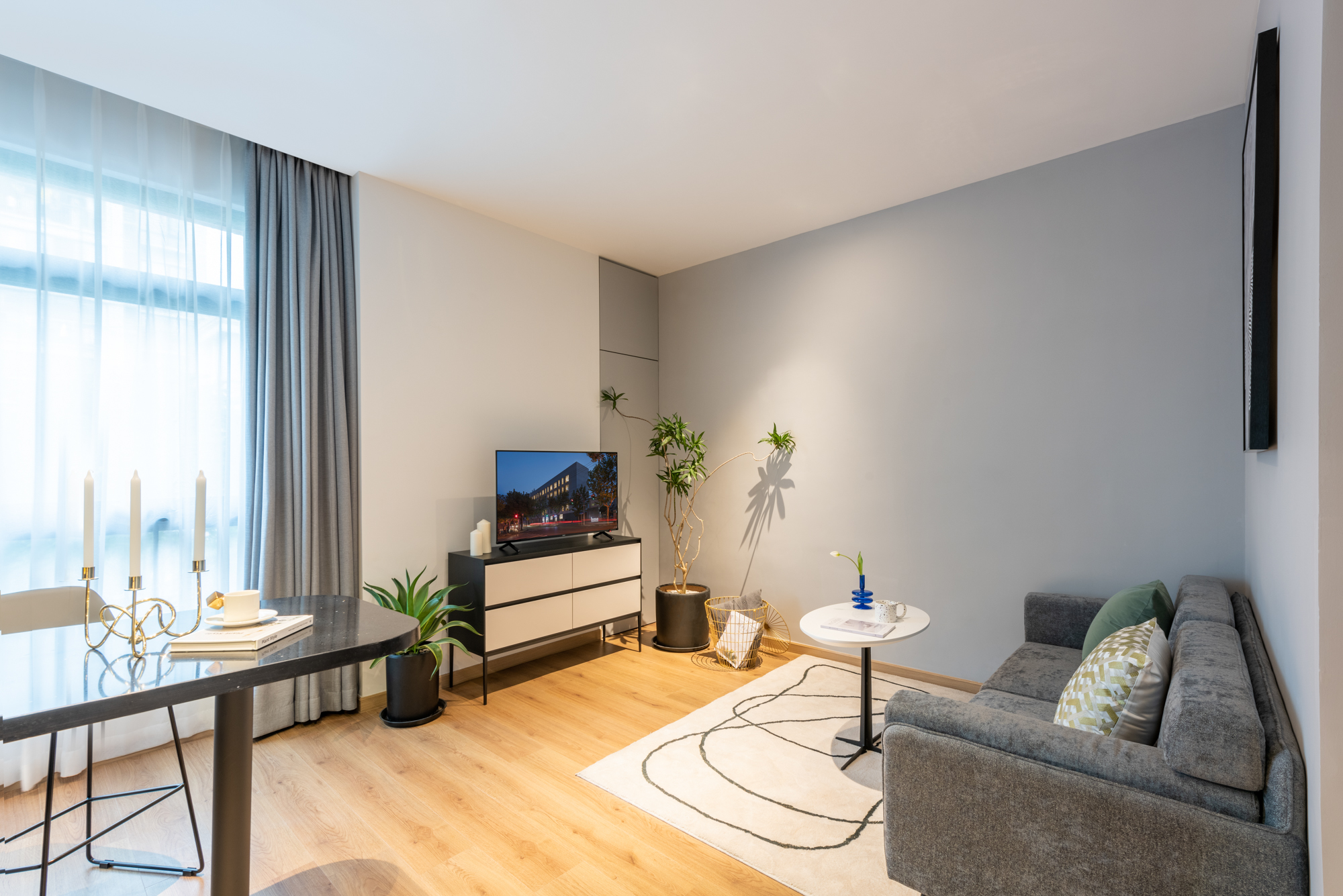 View 1-bedroom apartment in Hongkou, Shanghai | Standard 1 Bedroom in Base Bashi — Photo 2 of 7