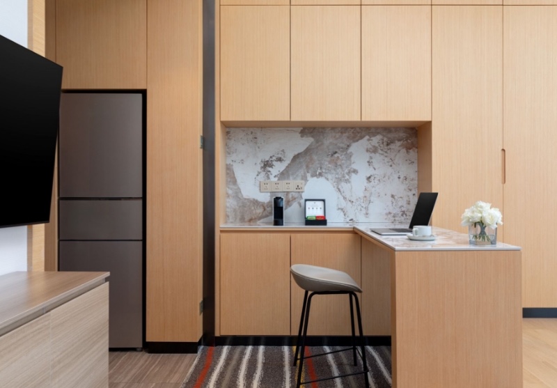 View 1-bedroom apartment in Yangpu, Shanghai | Primier Room in Wujiaochangyanghuishengfang — Photo 3 of 8